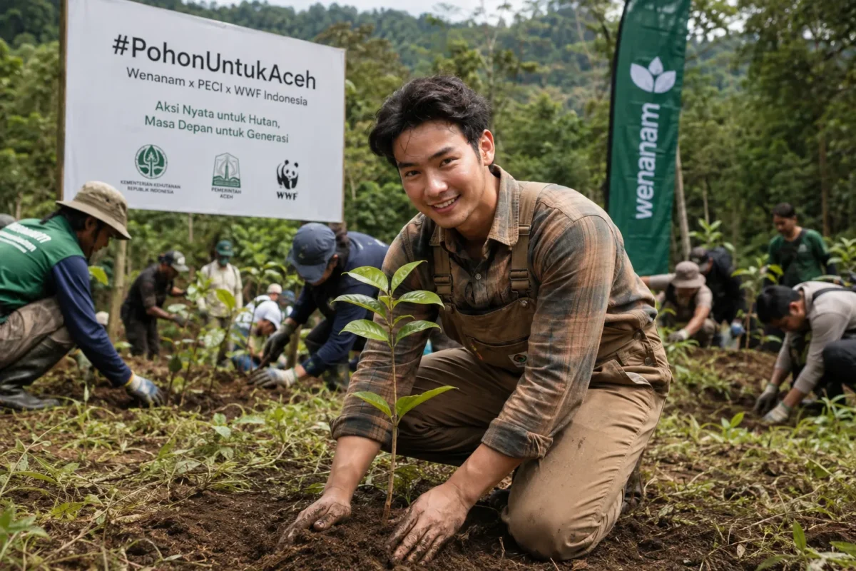 Dari TikTok ke Hutan, Jerhemy Owen Buktikan Kreator Muda Bisa Selamatkan Lingkungan
(Foto: Ist/kapanlagi
/AI)