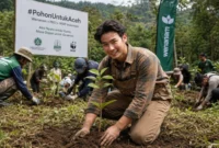 Dari TikTok ke Hutan, Jerhemy Owen Buktikan Kreator Muda Bisa Selamatkan Lingkungan
(Foto: Ist/kapanlagi
/AI)