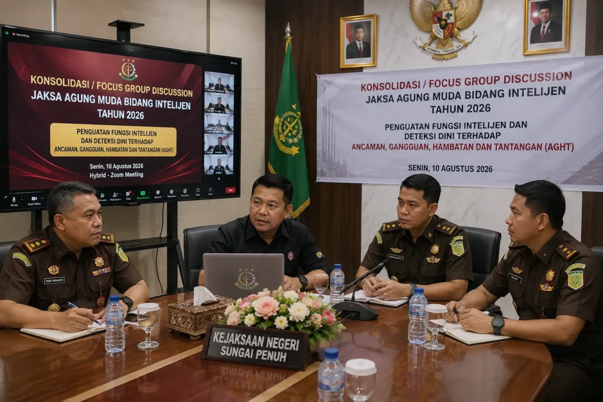 Kejari Sungai Penuh dan DPRD Kerinci Pasang Radar Dini, Potensi AGHT Jadi Perhatian
(Foto: Asep Sanjaya
/rri/AI)