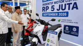 Siap-Siap! Motor Listrik Bakal Dapat Insentif Rp5 Juta September 2026
(Foto: Sekretariat Presiden/suara/AI)