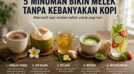Ngantuk tapi Takut Kebanyakan Kopi? Coba 5 Minuman Ini(Foto: iStock
/detik/AI)