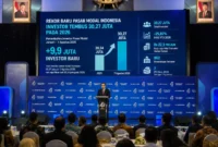 Pasar Modal Indonesia Pecahkan Rekor, 9,9 Juta Investor Baru Bergabung pada 2026(Foto: Beritasatu/Akmalal Hamdhi/AI)