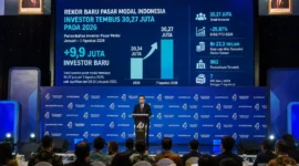 Pasar Modal Indonesia Pecahkan Rekor, 9,9 Juta Investor Baru Bergabung pada 2026(Foto: Beritasatu/Akmalal Hamdhi/AI)