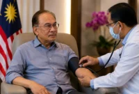 Di Hari Ulang Tahun ke-79, Anwar Ibrahim Jalani Pemeriksaan Kesehatan
(Foto: amp.kontan
/AI)