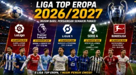 LaLiga Mulai 15 Agustus, Kapan Premier League, Serie A dan Bundesliga?
(Foto: intiperistiwa
/AI)