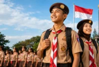 Hari Pramuka ke-65 2026: Ini Tema dan Makna Logo Resmi dari Kwarnas
(Foto: peradaban
/AI)