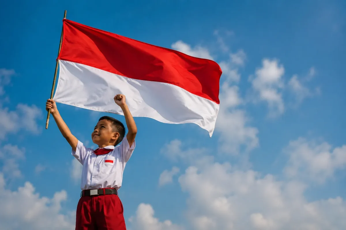 10 Lagu Wajib Nasional 17 Agustus yang Wajib Dinyanyikan, Lengkap dengan Lirik(Foto: Getty Images/iStockphoto/Yamtono_Sardi
/detik/AI)