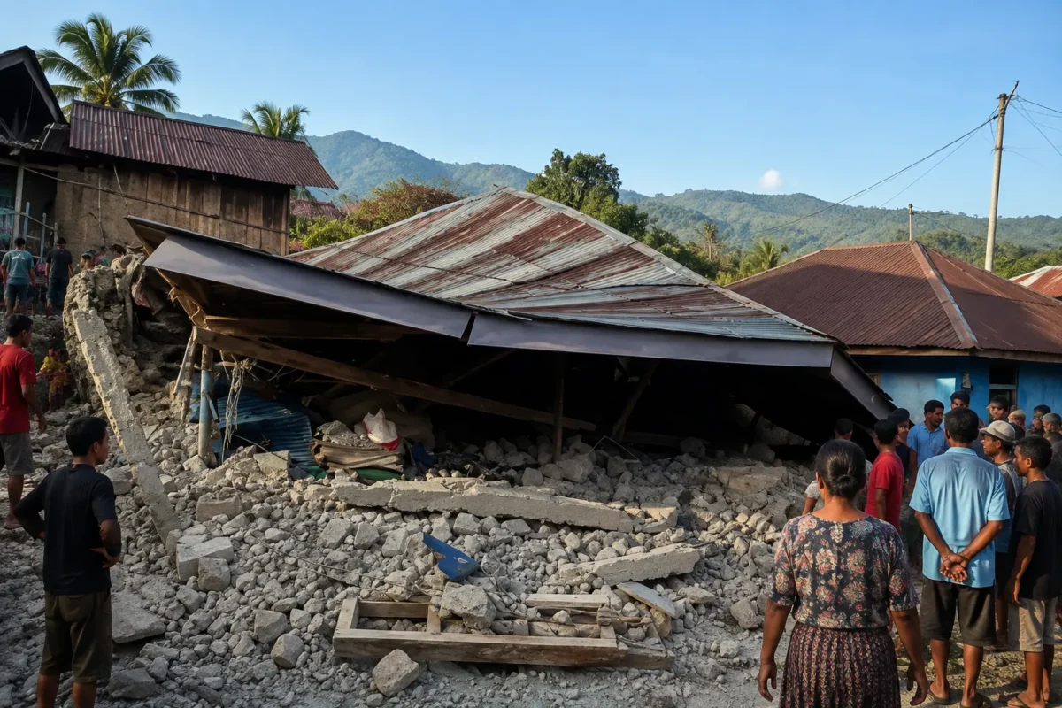 “Rasanya Macam Kiamat”, Kesaksian Warga Saat Gempa M 7,7 Guncang Flores(Foto: Beritasatu/Pepi Kurniawan/jakartaglobe/AI)