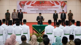 Merah Putih Segera Berkibar, 30 Paskibraka Sungai Penuh Resmi Dikukuhkan
(Foto: Facebook/Prokopim Kota Sungai Penuh/intiperistiwa
/AI)