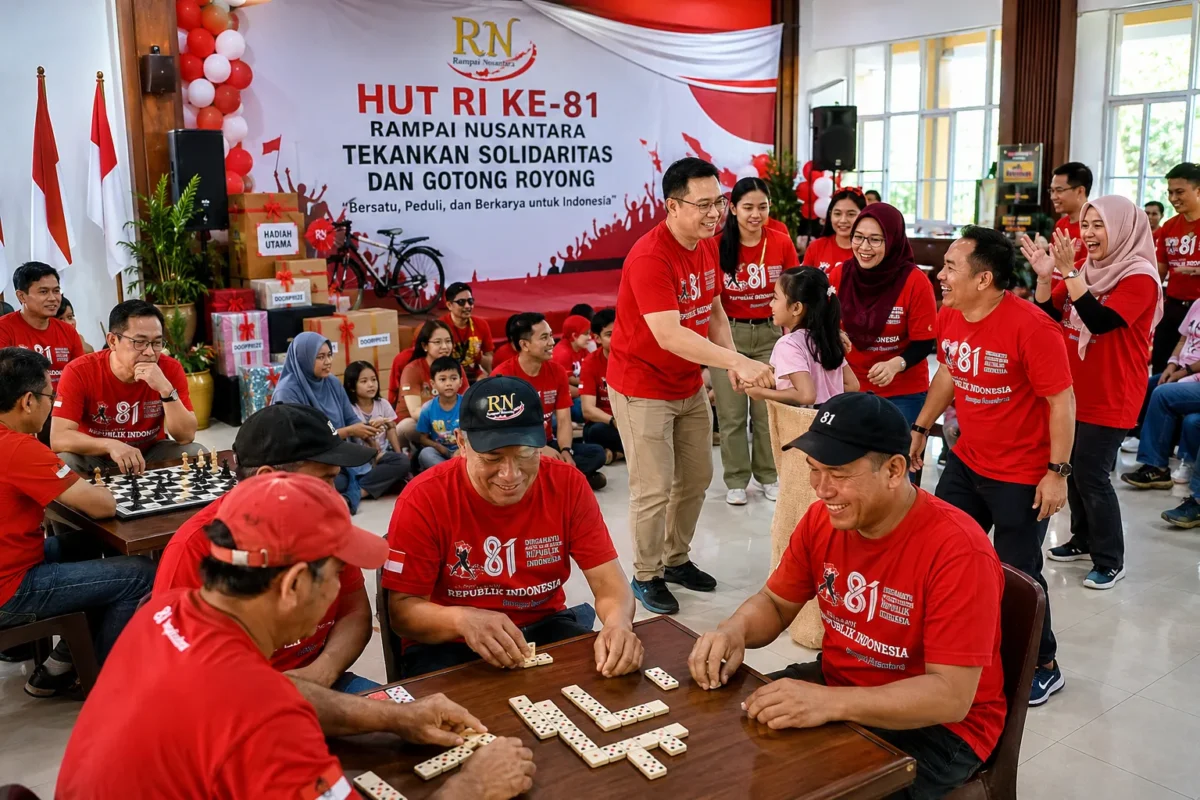 Rayakan HUT RI ke-81, Rampai Nusantara Perkuat Solidaritas dan Kepedulian
(Foto: Ist/rmol/AI)