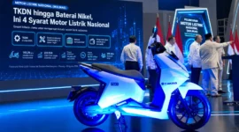 TKDN hingga Baterai Nikel, Ini 4 Syarat Motor Listrik Nasional
(Foto: Youtube Sekretariat Presiden
/bloombergtechnoz/AI)