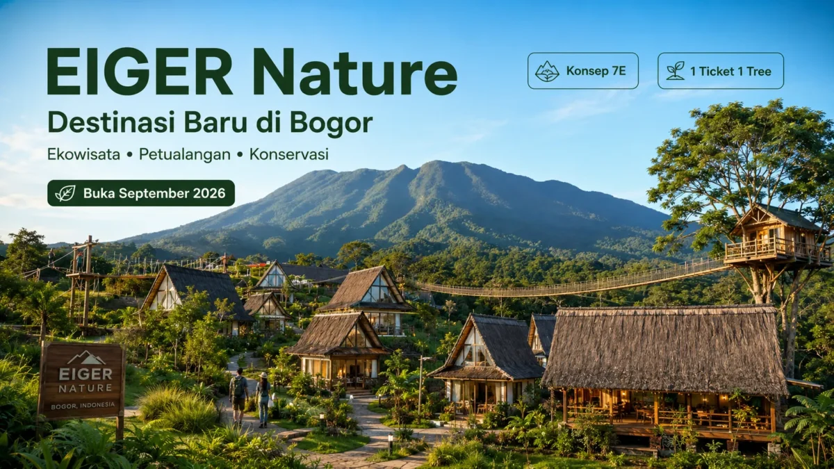 EIGER Nature, Destinasi Baru di Bogor yang Mengajak Wisatawan Lebih Dekat dengan Alam
(Foto: Ist/dinews
/AI)