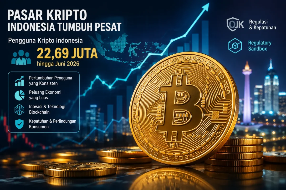Pasar Kripto Indonesia Tumbuh Pesat, 22,69 Juta Pengguna Jadi Buktinya
(Foto: ILS/insight.kontan
/AI)