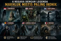 Misteri dari 6 Negara: Kuntilanak, Dracula, Bigfoot hingga La Llorona
(Foto: ILS/kabarinaja/AI)