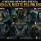 Misteri dari 6 Negara: Kuntilanak, Dracula, Bigfoot hingga La Llorona
(Foto: ILS/kabarinaja/AI)