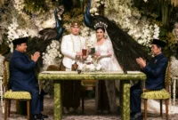 Prabowo dan Jokowi Duduk Berdampingan, Jadi Saksi Akad Nikah Rizky Irmansyah
(Foto: Tribunnews/Igman Ibrahim/AI)