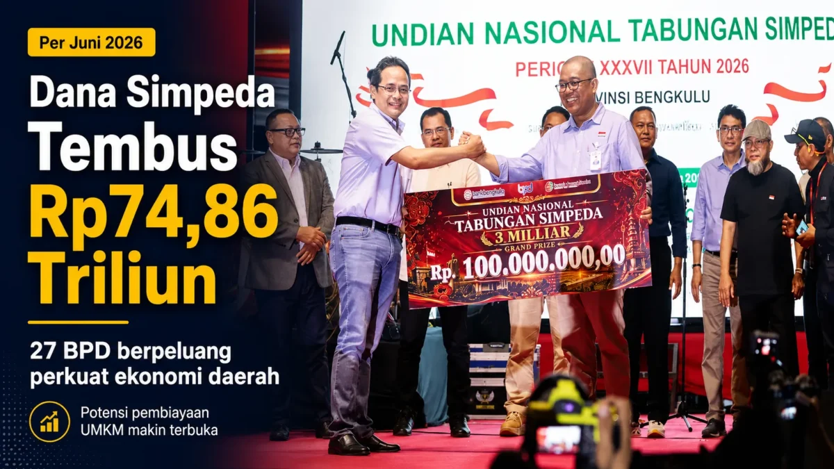 Dana Simpeda Tembus Rp74,86 Triliun, BPD Punya Amunisi Perkuat Ekonomi Daerah
(Foto:  Humas Asbanda/rri/AI)