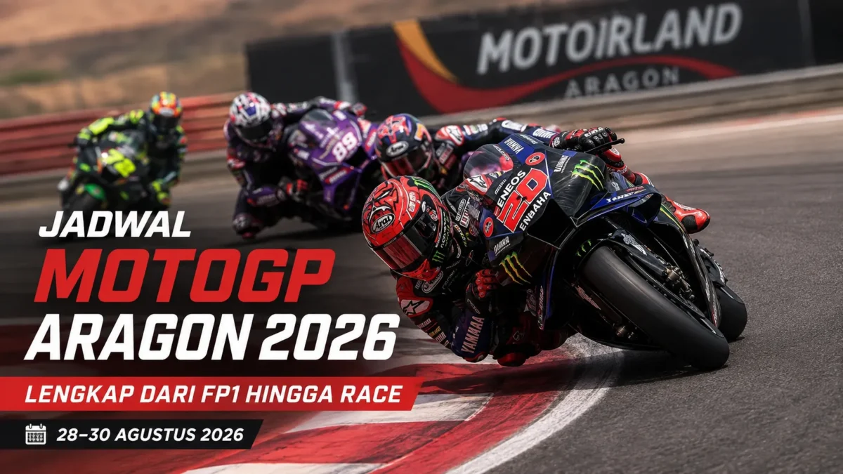 MotoGP Aragon 2026: Ini Jadwal Lengkap dari FP1 hingga Race
(Foto: REUTERS/Paul Childs/detik/AI)