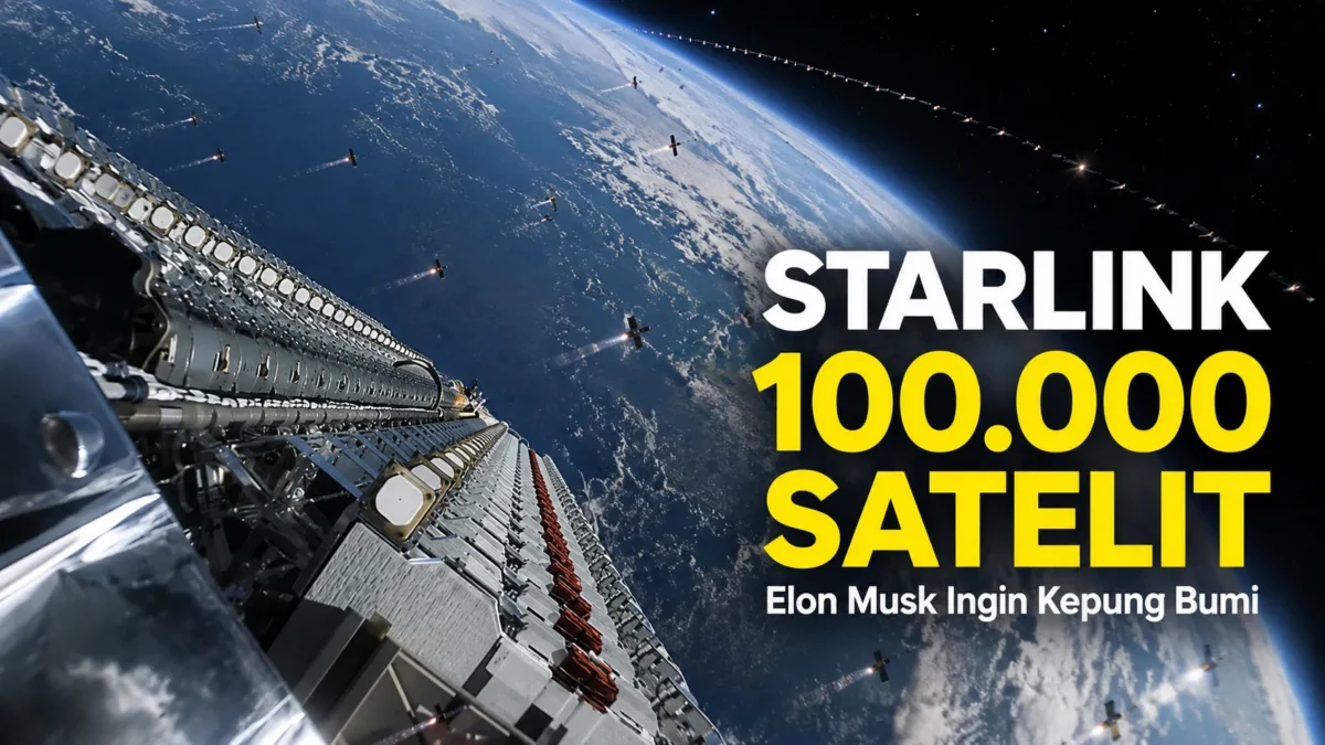 Starlink Terus Membesar, Elon Musk Ingin Kepung Bumi dengan 100.000 Satelit
(Foto: dok SpaceX
/cnbcindonesia
/AI)