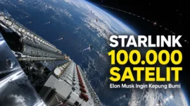 Starlink Terus Membesar, Elon Musk Ingin Kepung Bumi dengan 100.000 Satelit
(Foto: dok SpaceX
/cnbcindonesia
/AI)