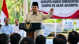 Korupsi Menggerogoti Keuangan Negara, Prabowo Minta Berantas sampai Akar(Foto: setkab
/AI)