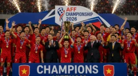 Drama Final Piala AFF 2026: Vietnam Juara, Thailand Cuma Imbang 2-2
(Foto: Nhac NGUYEN / AFP
/viva/AI)