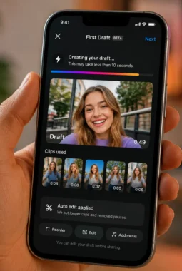 Edit Reels Kini Lebih Praktis, Instagram First Draft Potong Klip Otomatis