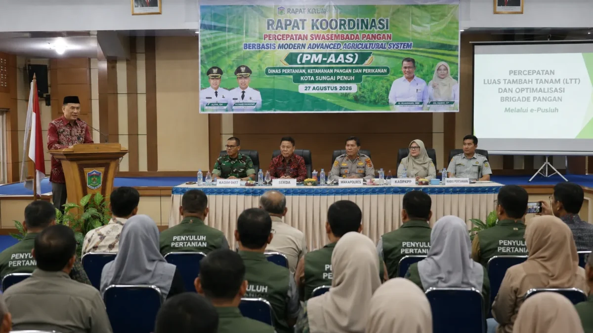 Swasembada Pangan Dikebut, DPKPP Sungai Penuh Fokus Perluas Lahan Tanam(Foto: explorenews/AI)