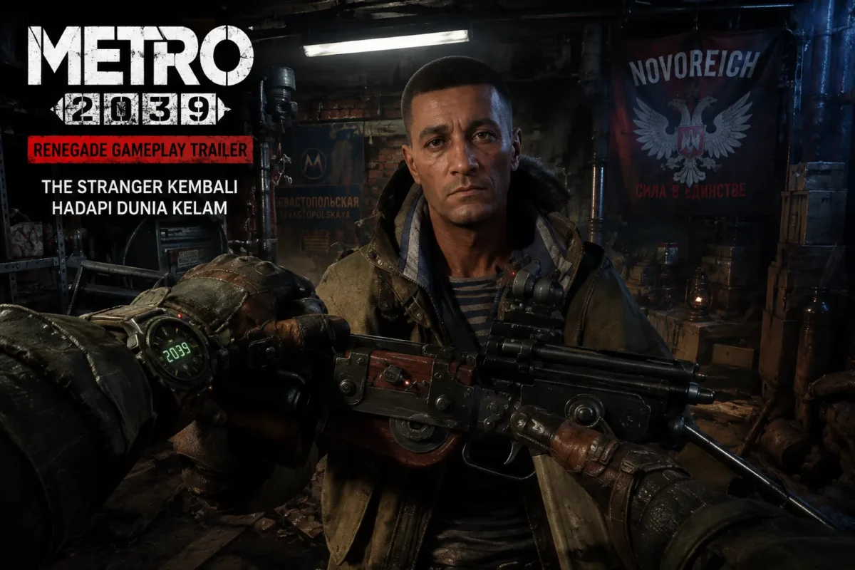 Gameplay Baru Metro 2039 Muncul, The Stranger Hadapi Dunia Kelam
(Foto: webwire/AI)