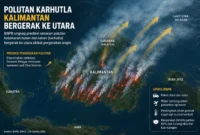 Karhutla Kalimantan Meluas, Polutan Diprediksi Bergerak ke Utara
(Foto: ils/Dok. Media Group Network (MGN)
/metrotvnews/AI)