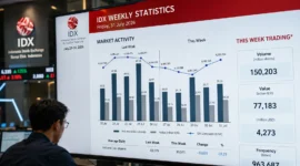Pasar Modal Bergairah! IHSG Naik Dua Digit, Investor Capai 30 Juta SID
(Foto: Tangkapan layar website idx
/rri/AI)