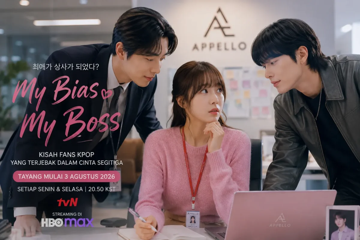 My Bias My Boss Tayang Perdana, Drakor Romantis tentang Fans KPop yang Bertemu Sang Idola(Foto: dok tvN via Soompi
/liputan6/AI)