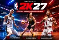 Gameplay NBA 2K27 Akhirnya Terungkap, Dynamic Dunk Meter Siap Ubah Permainan
(Foto: NBA 2K/athlonsports/AI)