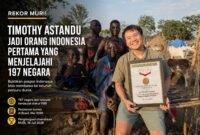 Timothy Astandu Cetak Sejarah, Jadi Orang Indonesia Pertama yang Menjelajahi 197 Negara
(Foto: Dok.Timothy Astandu/kompas
/AI)