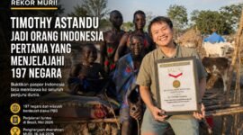 Timothy Astandu Cetak Sejarah, Jadi Orang Indonesia Pertama yang Menjelajahi 197 Negara
(Foto: Dok.Timothy Astandu/kompas
/AI)