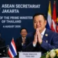 Kunjungan Perdana PM Thailand ke Markas ASEAN Setelah 17 Tahun, Sekjen Sebut Momen Bersejarah
(Foto: Chalinee Thirasupa/REUTERS
/kumparan/AI)