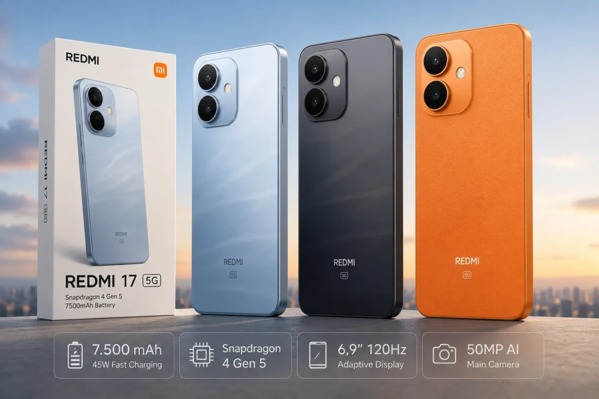 Redmi 17 5G Siap Meluncur? Ini Bocoran Spesifikasi Lengkap yang Bikin Penasaran
(Foto: carisinyal/AI)