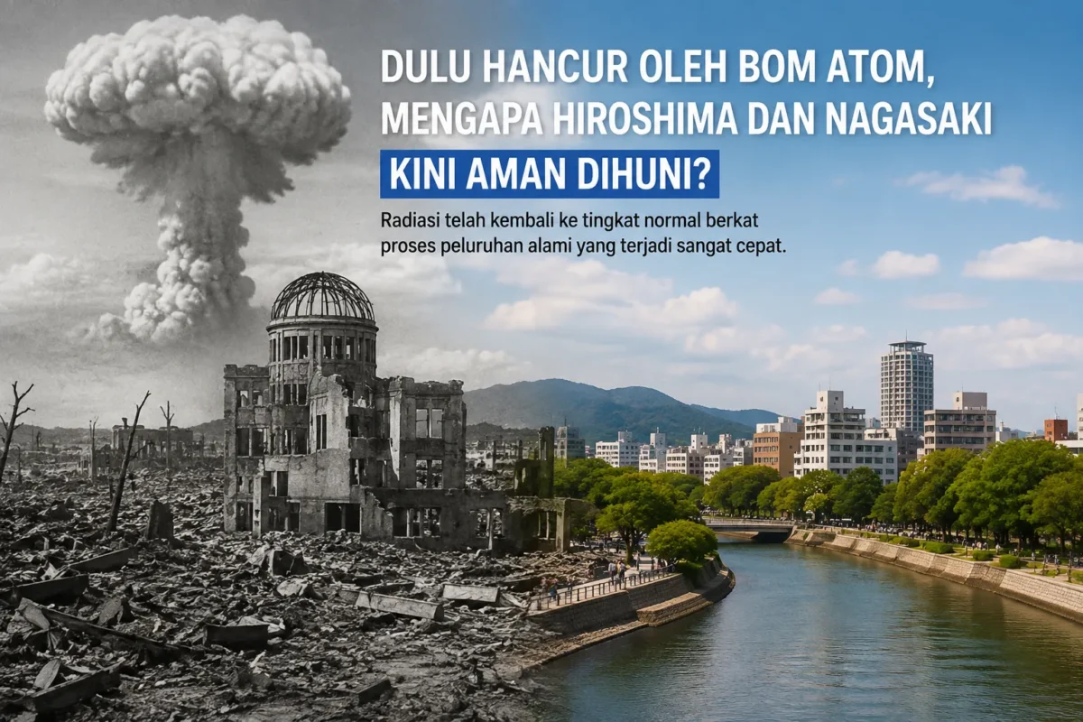 Dulu Hancur oleh Bom Atom, Mengapa Hiroshima dan Nagasaki Kini Aman Dihuni?
(Foto: AP/Stanley Troutman/cnbc
/AI)