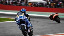 FP1 MotoGP Inggris: Alex Marquez Tercepat, Bezzecchi Cuma Terpaut Tipis
(Foto: AFP/akurat
/AI)