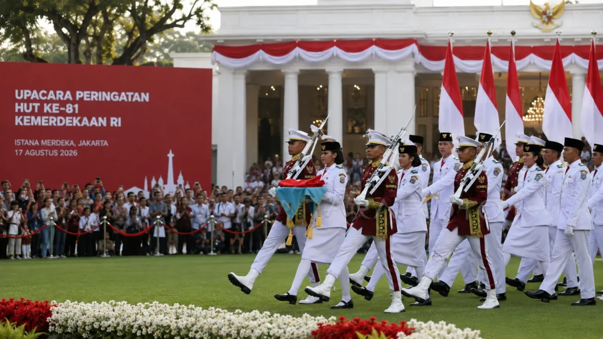 Kuota Tambahan Upacara HUT ke-81 RI di Istana Dibuka, Ini Jadwal Daftarnya 8–9 Agustus 2026
(Foto: ils/netralnews/AI)