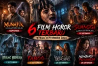 Jangan Nonton Sendirian! Ini Rekomendasi 6 Film Horor Terbaru Tayang September 2026
(Foto: @film.munafik-Instagram/disway
/AI)