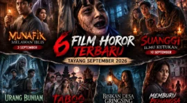 Jangan Nonton Sendirian! Ini Rekomendasi 6 Film Horor Terbaru Tayang September 2026
(Foto: @film.munafik-Instagram/disway
/AI)