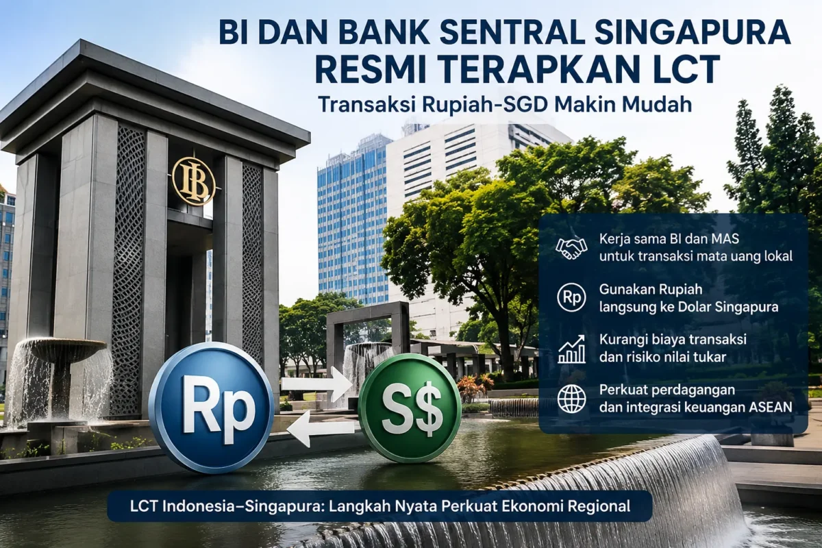 Nilai LCT Tembus US$32,89 Miliar, BI Kini Resmi Gandeng Singapura
(Foto: Sufri Yuliardi
/wartaekonomi/AI)