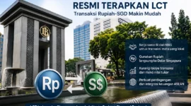 Nilai LCT Tembus US$32,89 Miliar, BI Kini Resmi Gandeng Singapura
(Foto: Sufri Yuliardi
/wartaekonomi/AI)