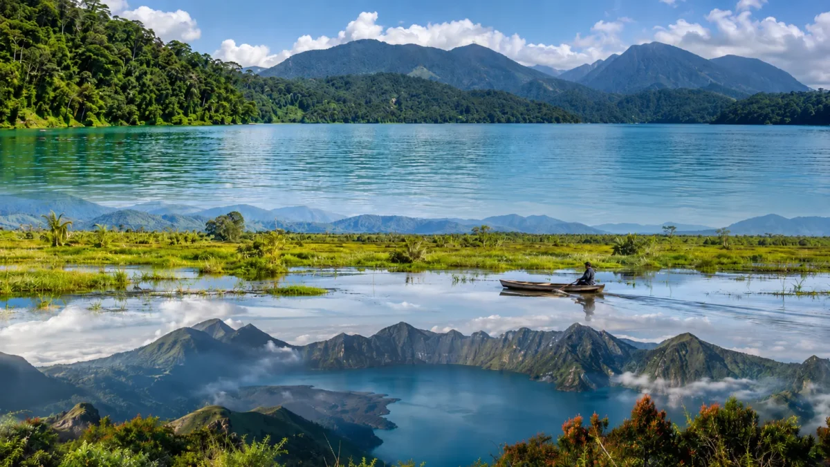 Kerinci Simpan Pesona Lain, 3 Danau dan Rawa Ini Punya Lanskap Spektakuler
(Foto: jambiprov
/AI)