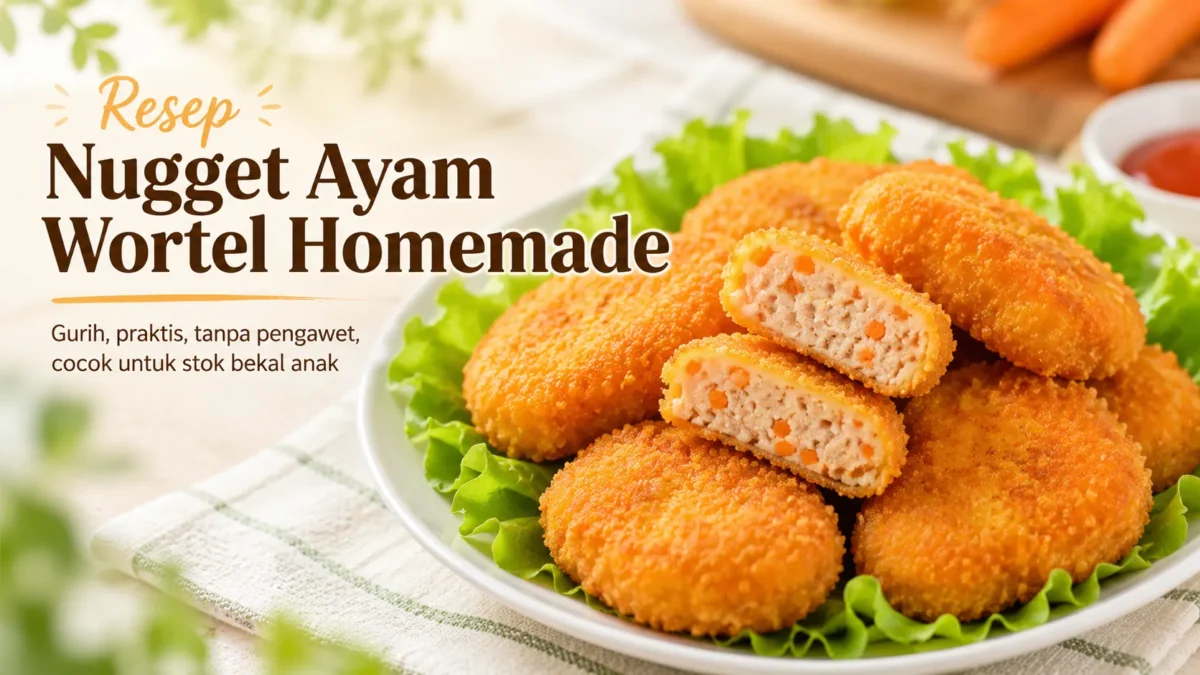 Cara Dan Resep Nugget Ayam Wortel Homemade, Gurih dan Praktis untuk Bekal Anak
(Foto: SHUTTERSTOCK/Wiktory/kompas/AI)