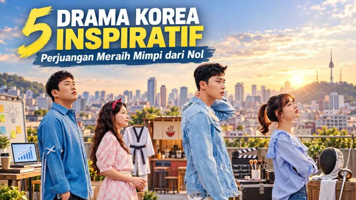 Rekomendasi 5 Drama Korea tentang Bangkit dari Kegagalan, Cocok Ditonton Saat Hidup Lagi Sulit
(Foto: ultimagz/AI)