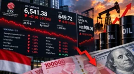 IHSG Jatuh 0,73%, Rupiah Melemah Saat Minyak Tembus US$100
(Foto: CNBC Indonesia/Tri Susilo
/AI)