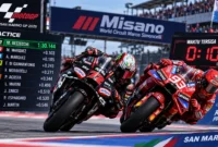 Gila! Bezzecchi Rebut Puncak dari Marc Marquez Saat Waktu Tersisa 10 Detik
(Foto: Jose Jordan/AFP/bola
/AI)