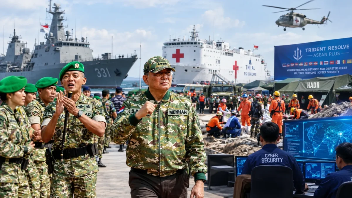 TNI Siapkan Latihan Besar ASEAN Plus, Bencana dan Siber Jadi Skenario
(Foto: rri/AI)